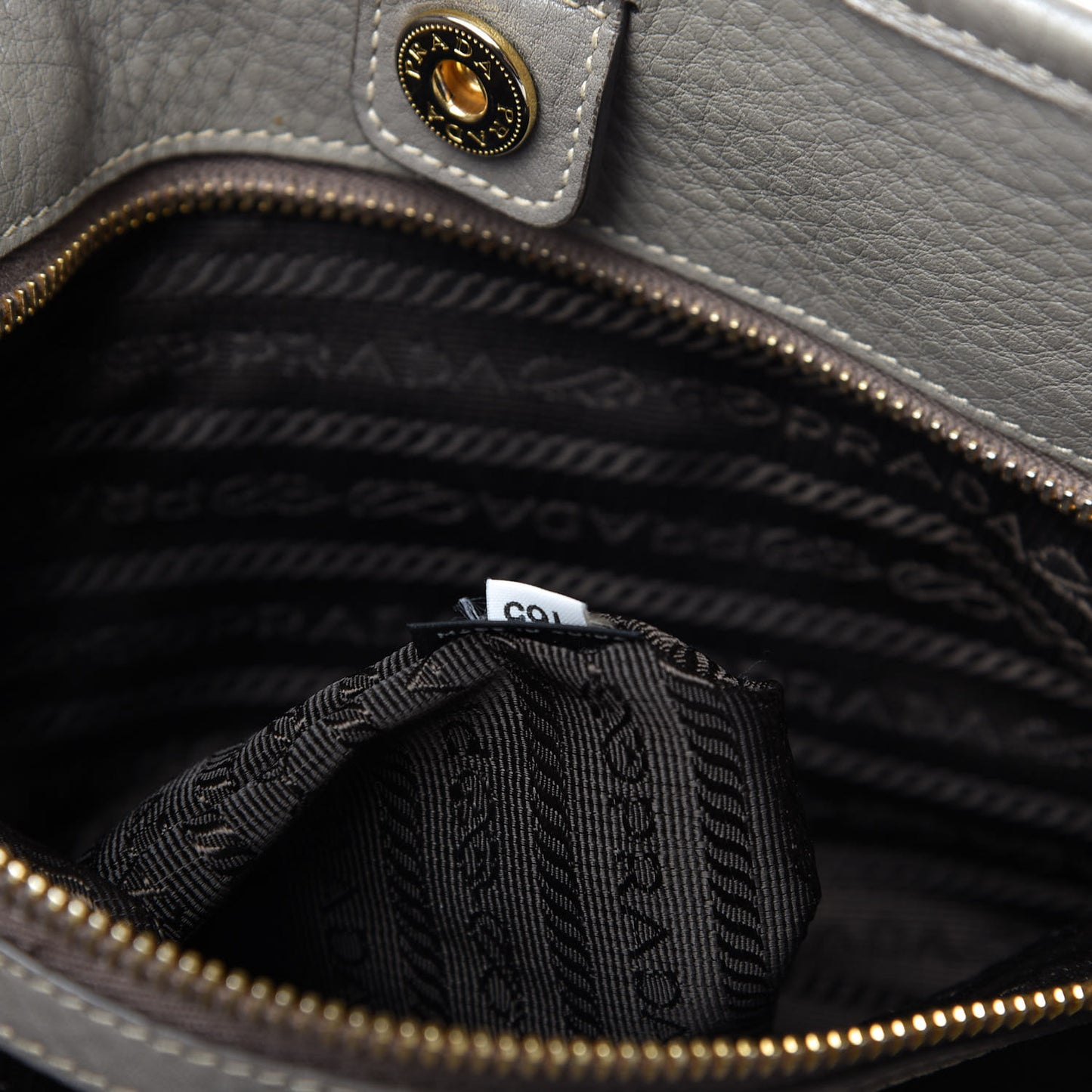 Vitello Daino Shopping Satchel Argilla