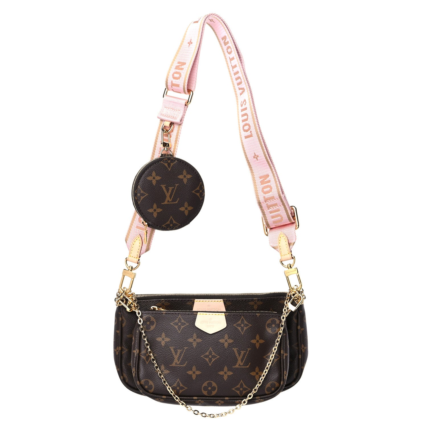 Louis Vuitton Monogram Multi Pochette Accessories Rose Clair 1 of 10
