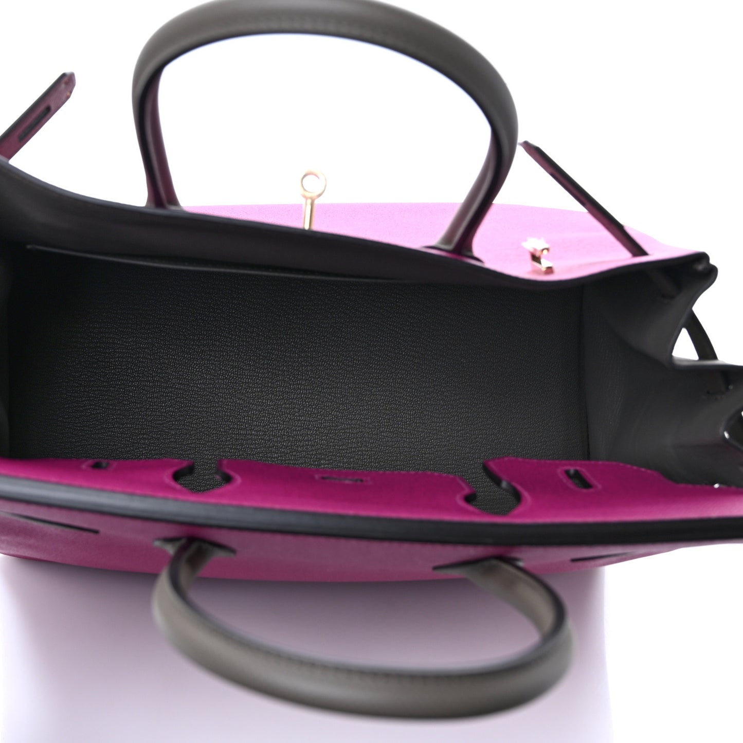 Epsom Horseshoe Birkin 30 Rose Poupre Etain