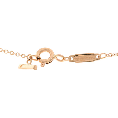 Tiffany 18K Rose Gold Small T Smile Pendant Necklace 4 of 4