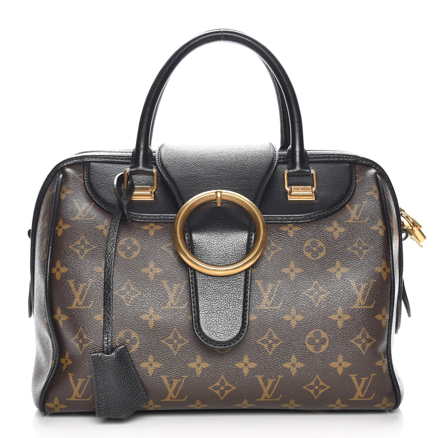 Monogram Golden Arrow Speedy Black
