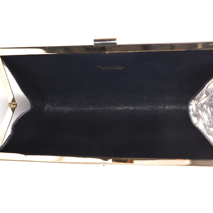 Christian Dior Monogram Small Clutch Navy Blue 7 of 7