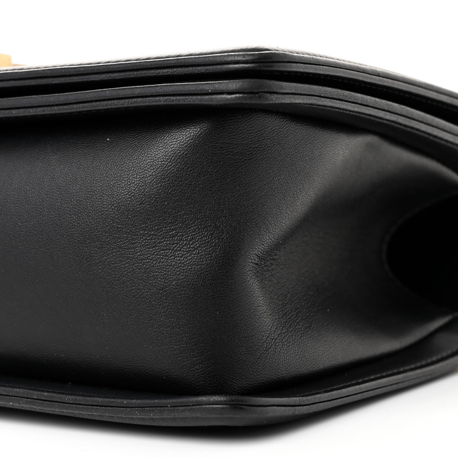 Chanel Lambskin Quilted Medium Boy Flap Black 10 of 10