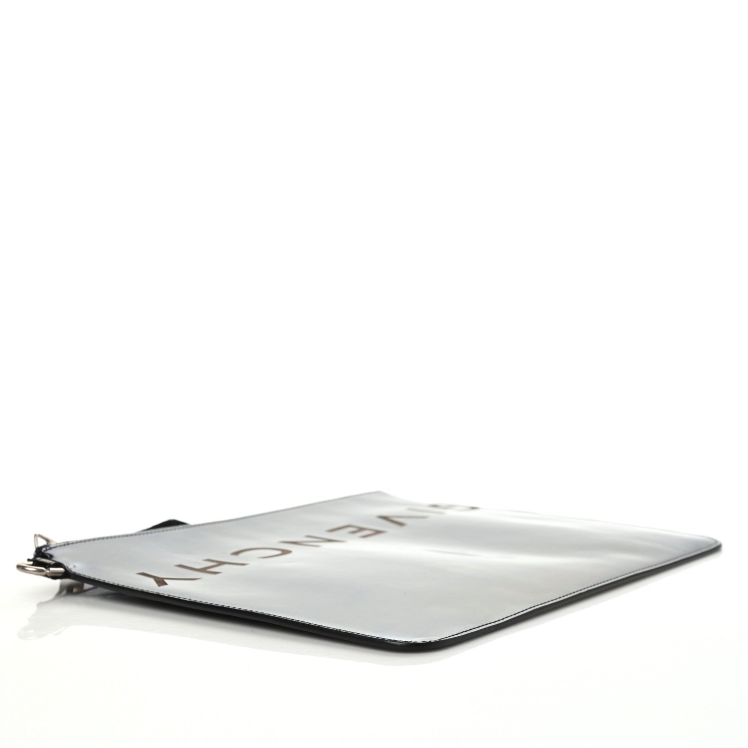 Givenchy Patent Logo Clutch Black 4 of 7