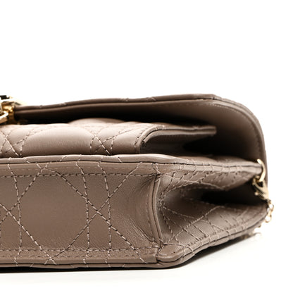 Christian Dior Lambskin Cannage Chain My Dior Daily Chain Pouch Warm Taupe 10 of 10
