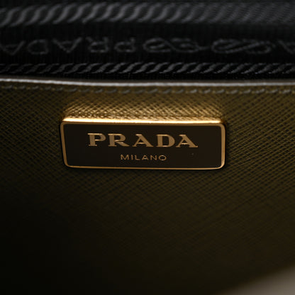 Prada Saffiano Lux Medium Promenade Tote Militare 6 of 13