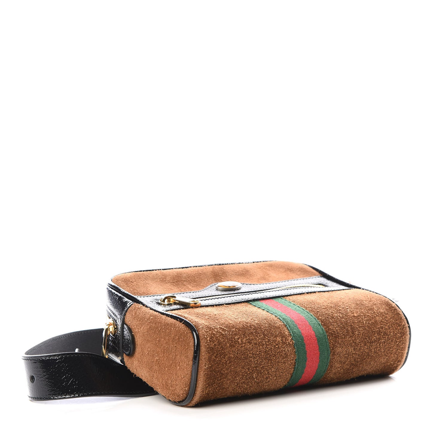 Suede Small Ophidia Belt Bag 85 34 Brown