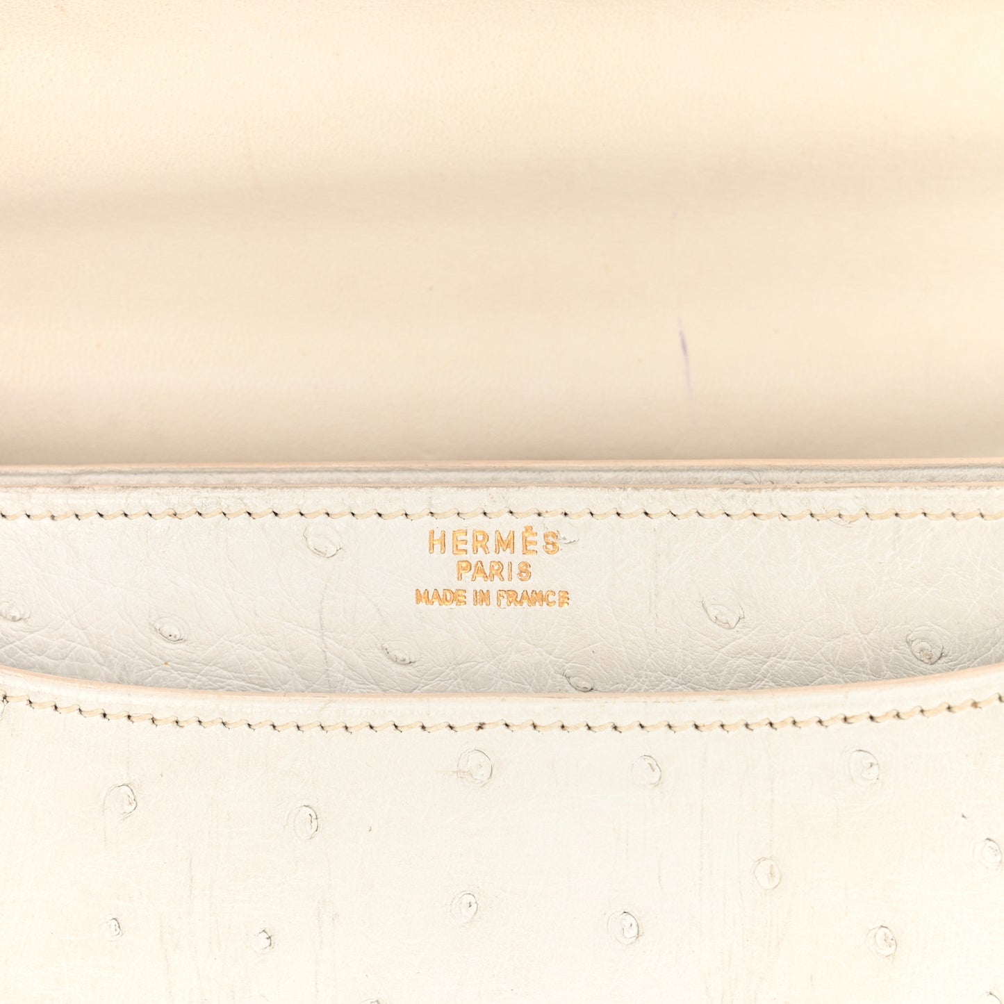 Ostrich Fonsbelle White