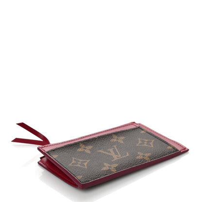 Louis Vuitton Monogram Zipped Card Holder Fuchsia 4 of 6