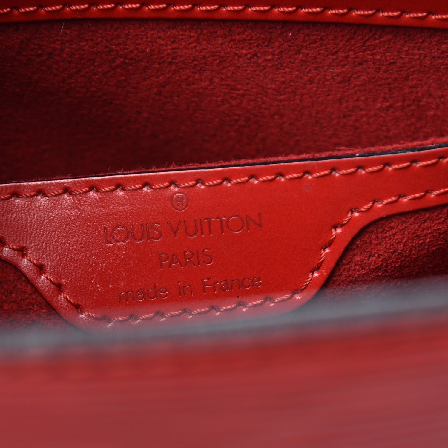 Louis Vuitton Epi Saint Jacques PM Castillan Red 6 of 12