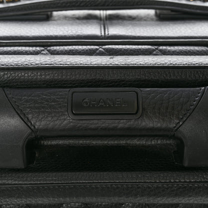 Chanel Calfskin Quilted Coco Case Trolley Black 15 of 15