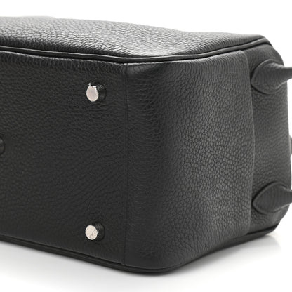 Hermes Taurillon Clemence Lindy 26 Black 11 of 12