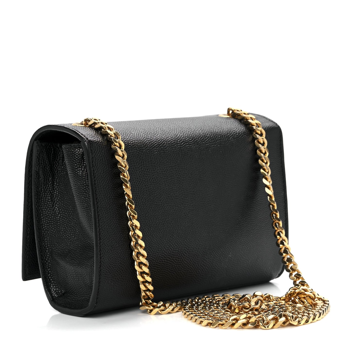 Grain De Poudre Small Monogram Kate Satchel Black