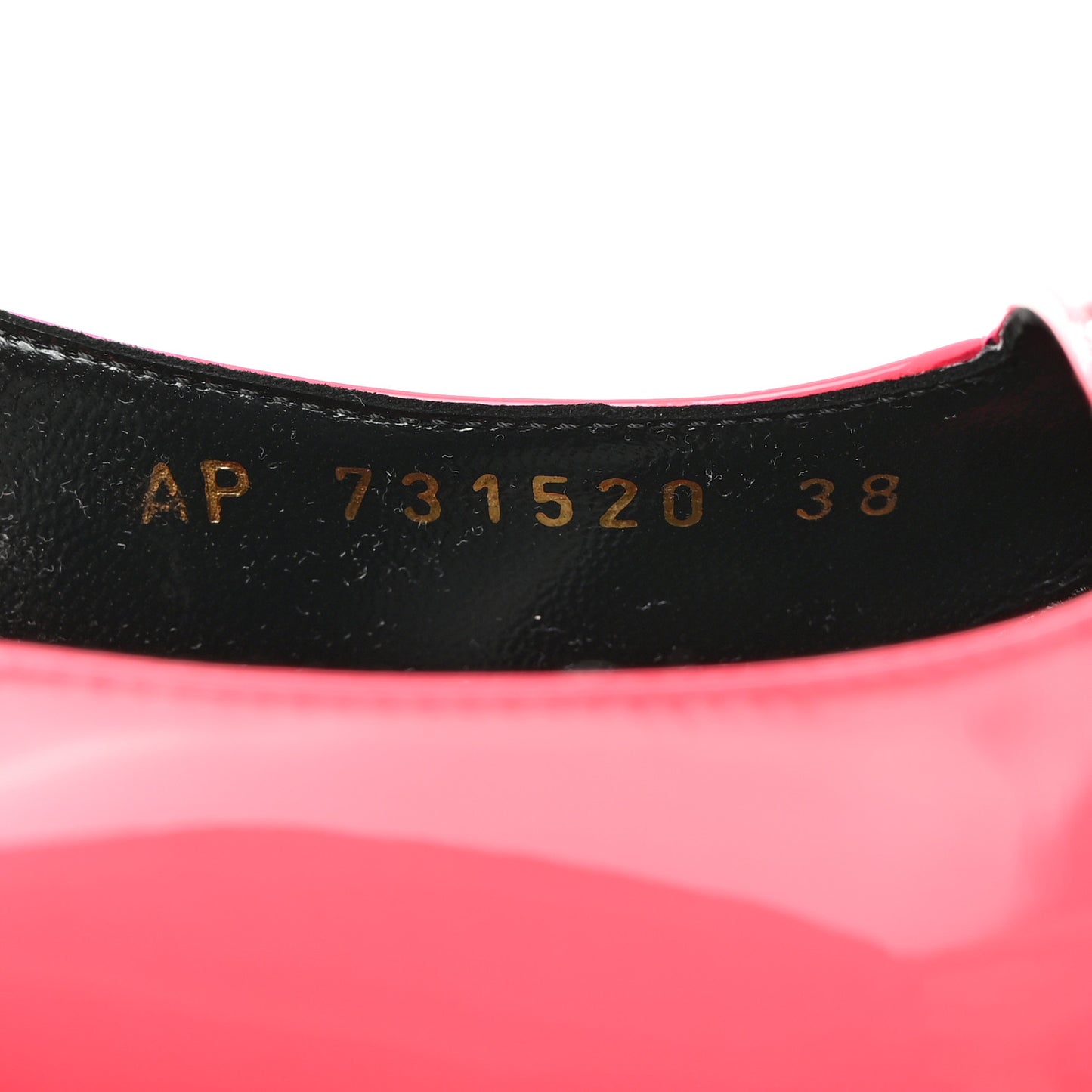 Patent Calfskin Paloma 105 Slingback Pumps 38 Highlighter Coral