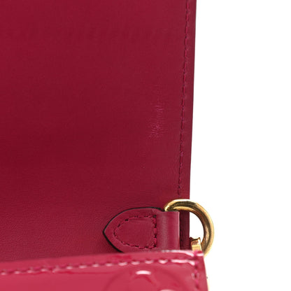 Louis Vuitton Vernis Chaine Wallet Rose Indien 10 of 11