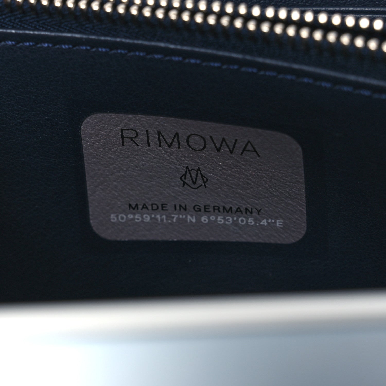 Christian Dior X RIMOWA Aluminum Personal Clutch On Strap Bleu 6 of 12