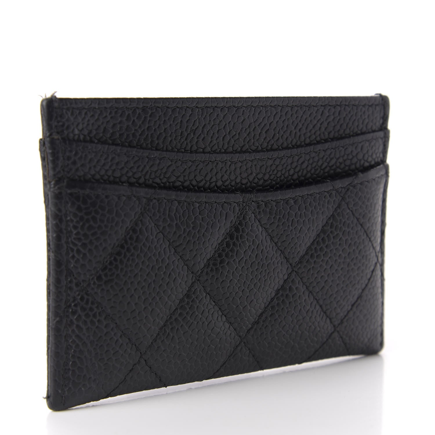 Chanel Caviar Quilted Card Holder Black 3 of 7