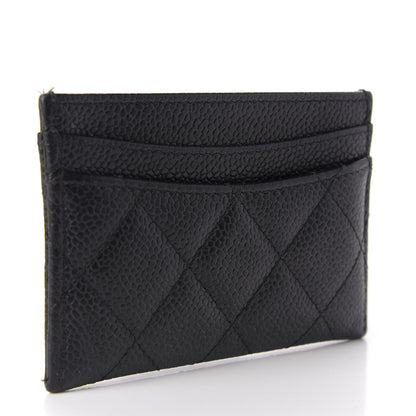 Chanel Caviar Quilted Card Holder Black 3 of 7