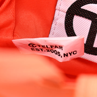 Telfar Vegan Leather Small Shopping Bag Orange 7 of 15