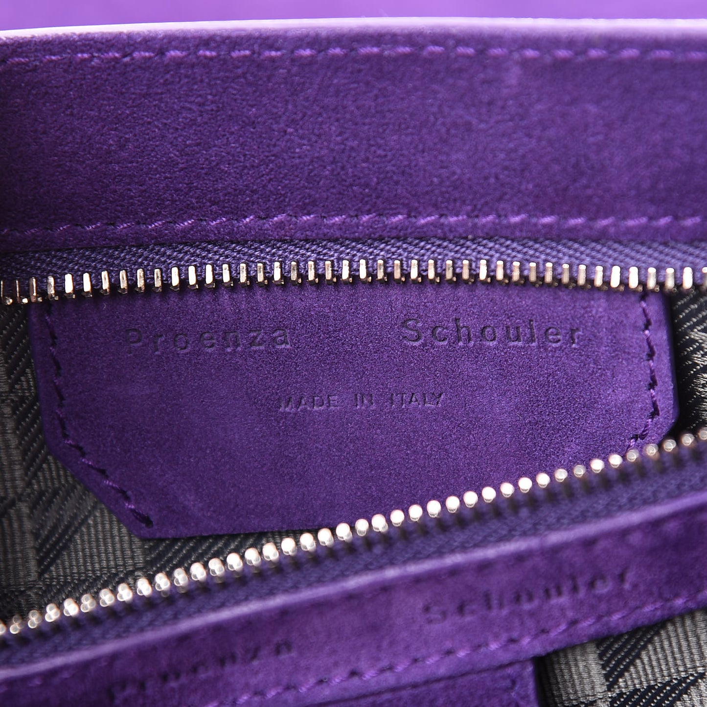 Suede Medium PS1 Satchel Amethyst