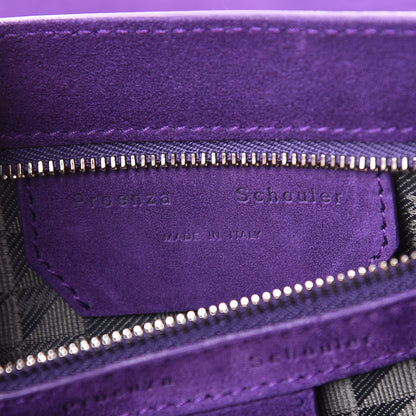 Proenza Schouler Suede Medium PS1 Satchel Amethyst 6 of 10