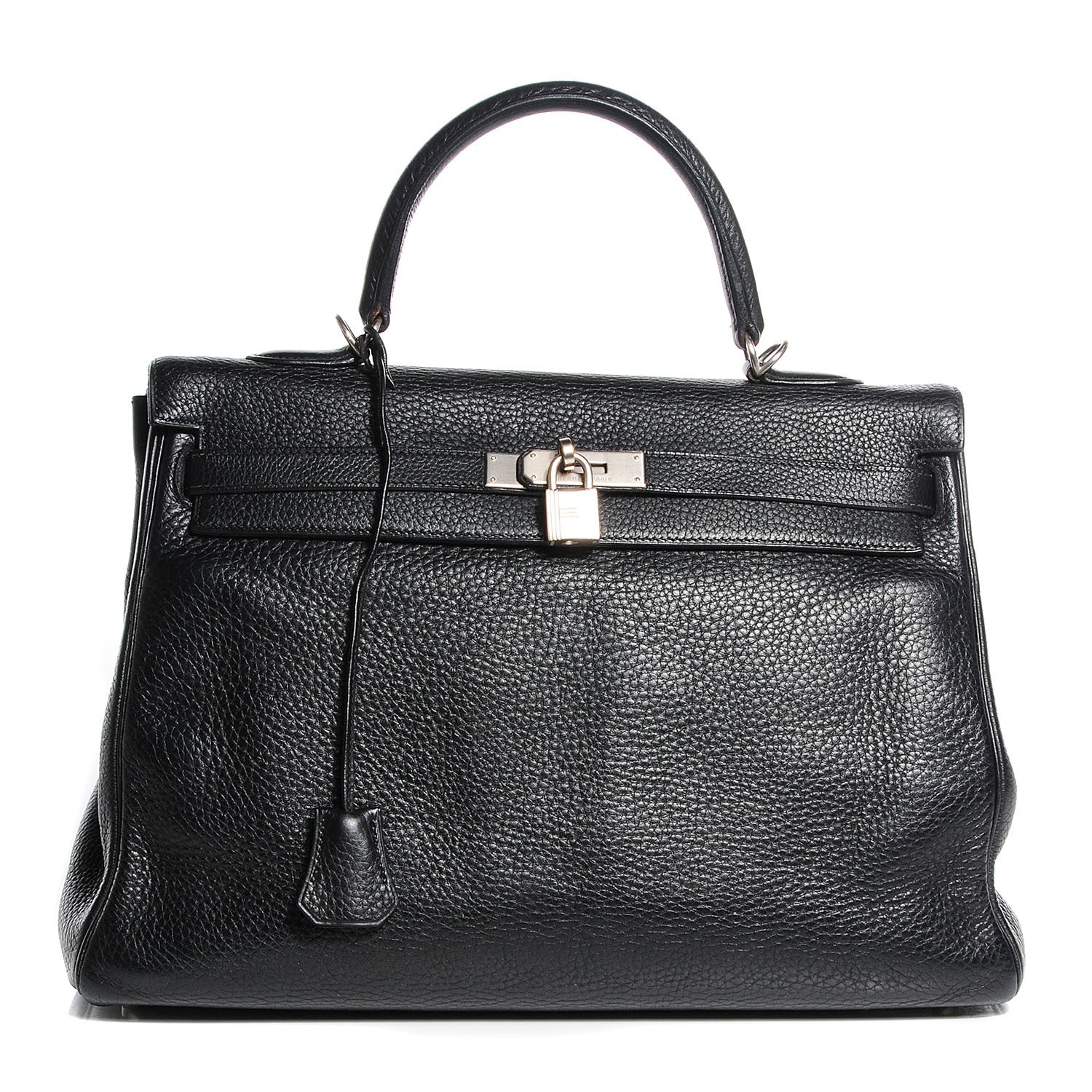 Hermes Taurillon Clemence Kelly Retourne 35 Black 1 of 27