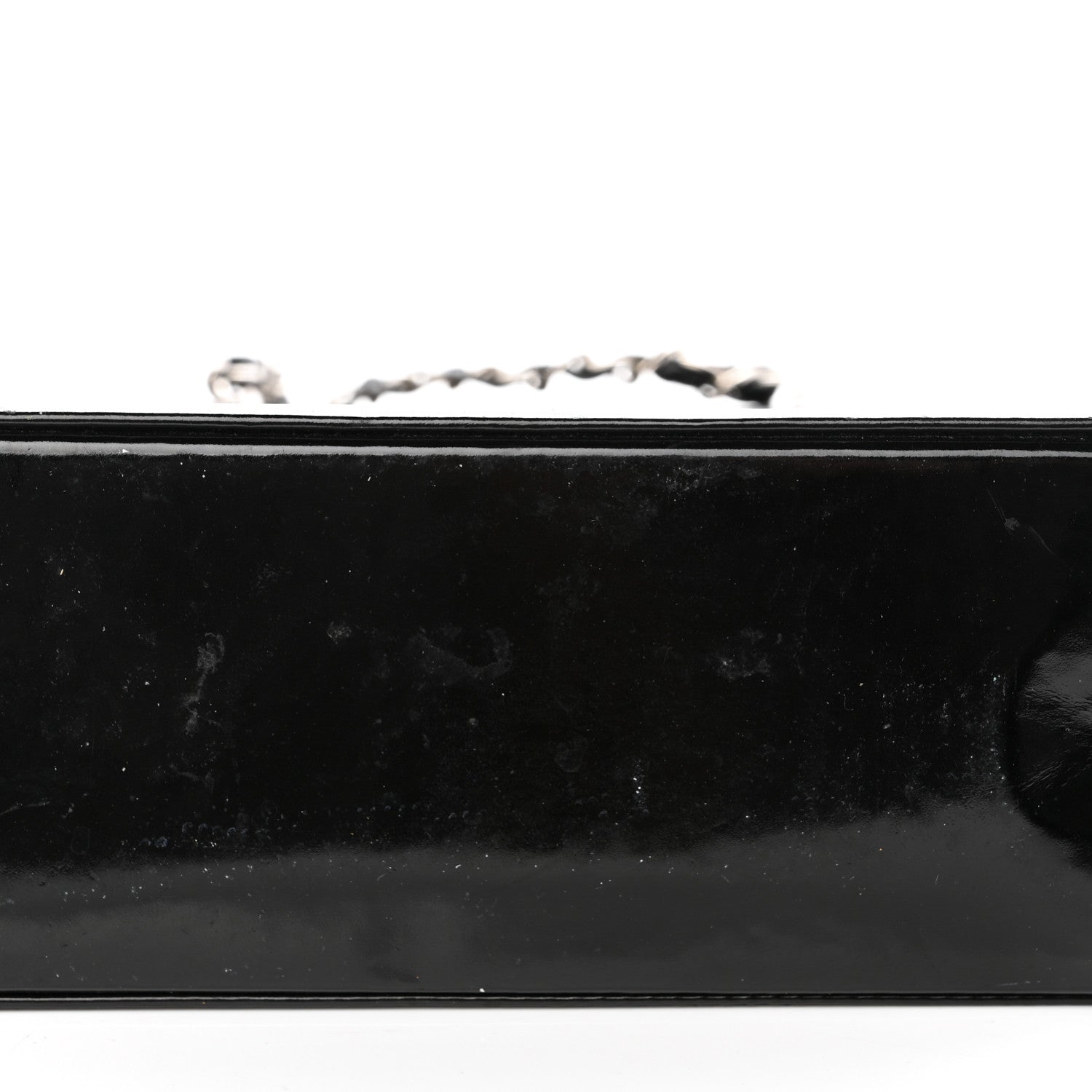 Chanel Patent CC Shoulder Bag Black 8 of 10