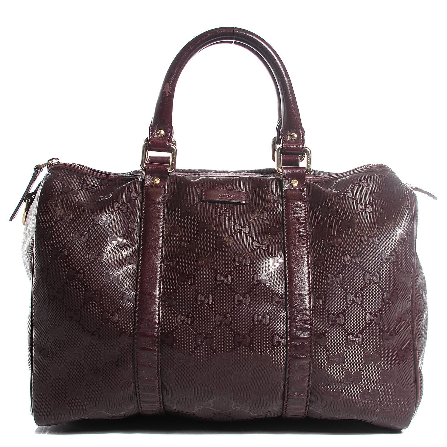 Gucci Imprime Monogram Medium Joy Boston Bordeaux 1 of 9