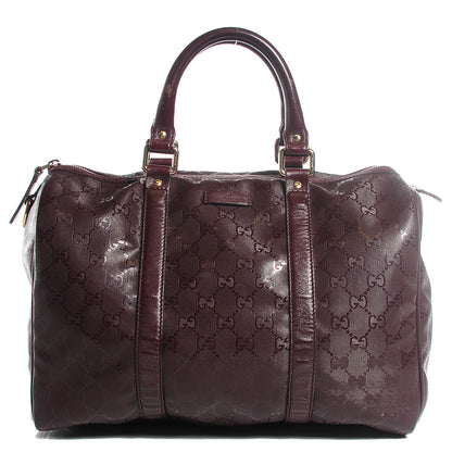 Gucci Imprime Monogram Medium Joy Boston Bordeaux 1 of 9