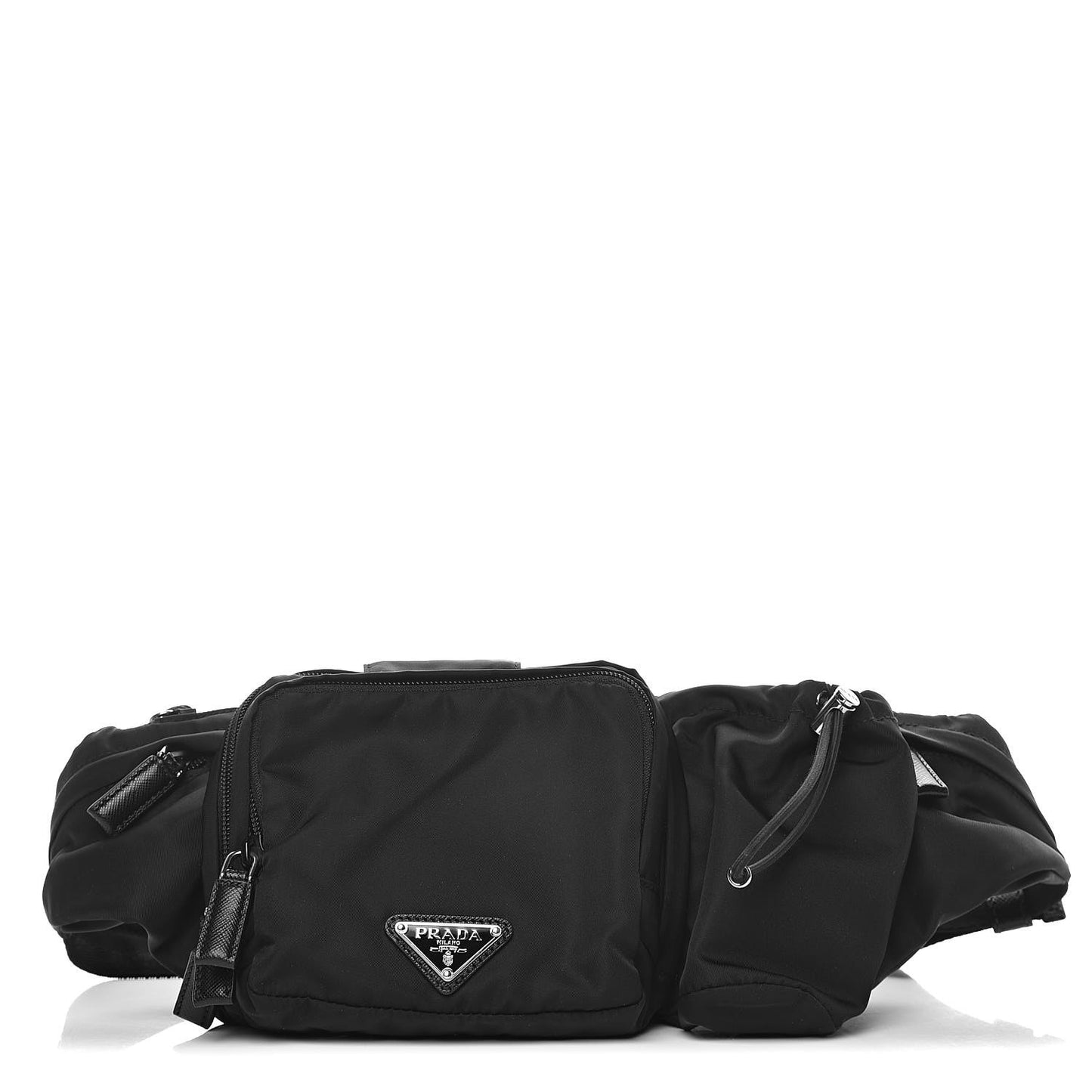 Tessuto Nylon Belt Bag Black