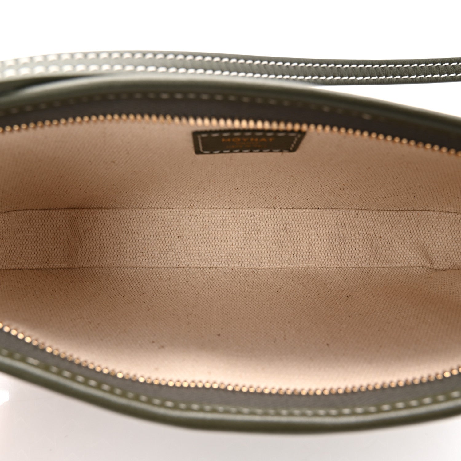Moynat Canvas M Pochette PM Kaki 5 of 10