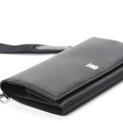 Burberry Grainy Calfskin Wallet with Detachable Strap Black 6 of 9