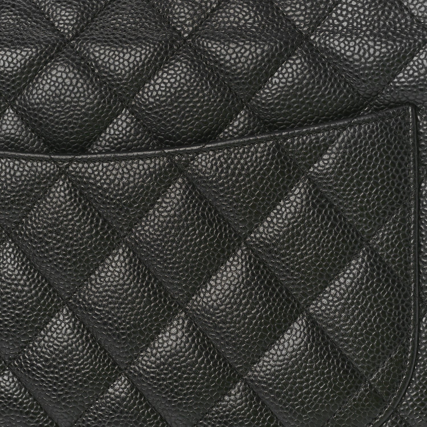 Chanel Caviar Quilted Jumbo Single Flap Black 10 of 11