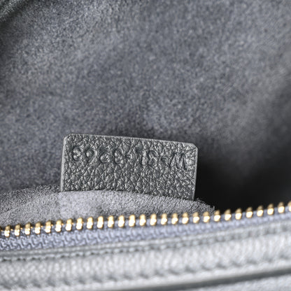 Celine Calfskin Triomphe Heloise Shoulder Bag Slate Grey 7 of 12