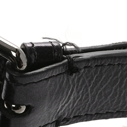 Chanel Sequin Shiny Aged Calfskin Sparkling City Waist Bag Fanny Pack Black Silver 11 of 11