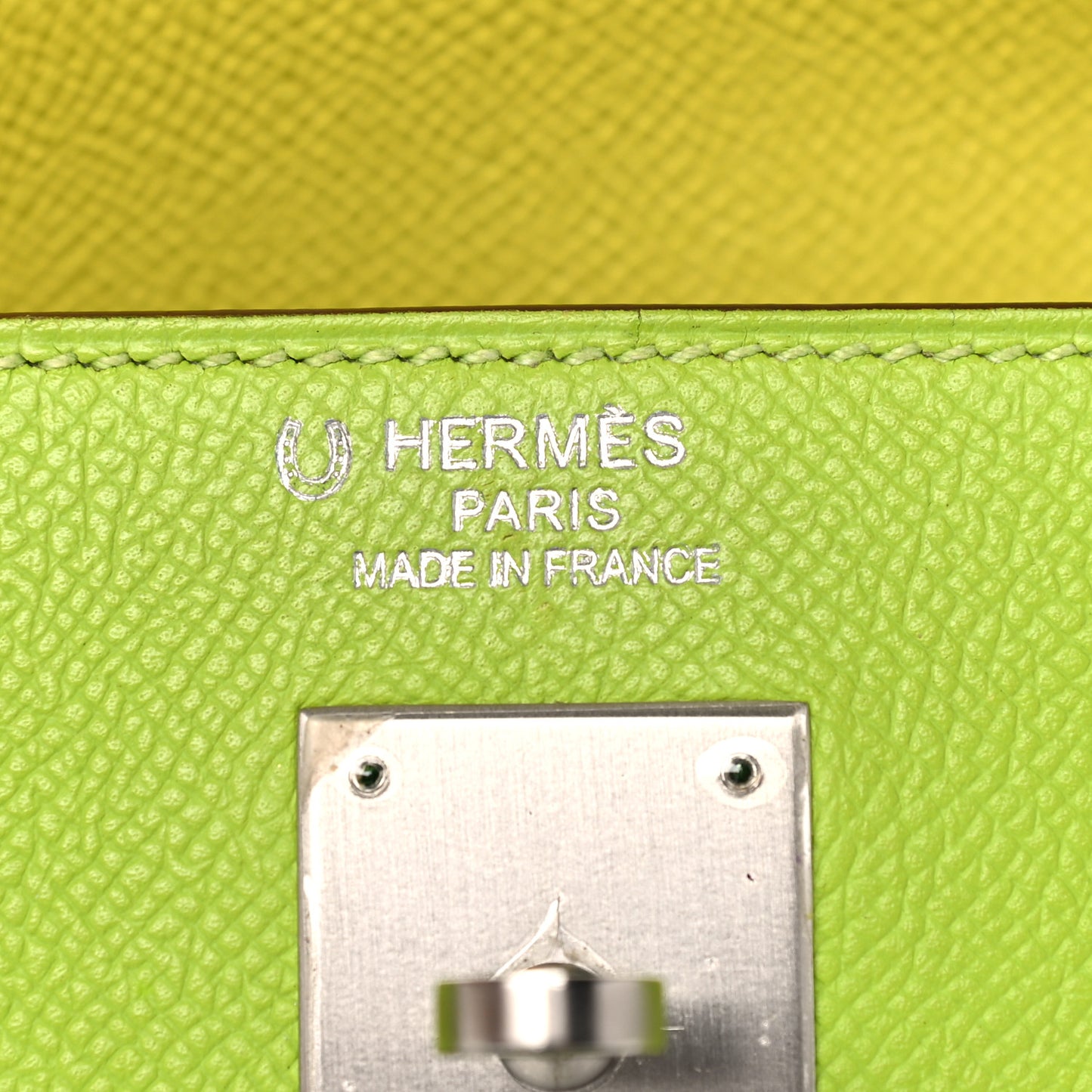 Epsom Horseshoe Kelly Sellier 35 Vert Bengale Kiwi Lime