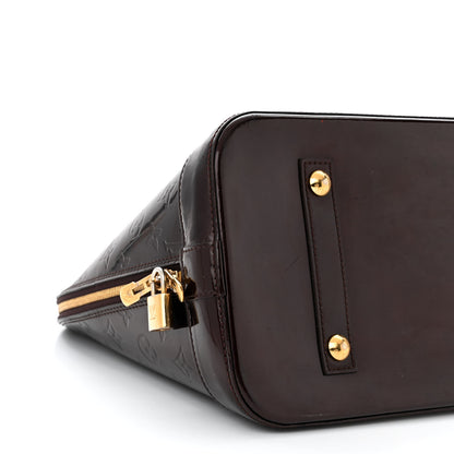 Louis Vuitton Vernis Alma GM Amarante 9 of 11