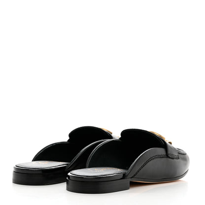 Chanel Lambskin CC Mules 35.5 Black 4 of 12