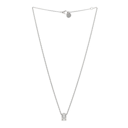 Chanel 18K White Gold Ceramic Ultra Pendant Necklace White 2 of 3