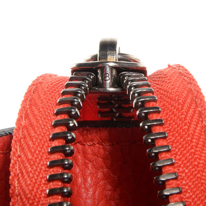 Celine Drummed Leather Micro Luggage Vermillion 8 of 8