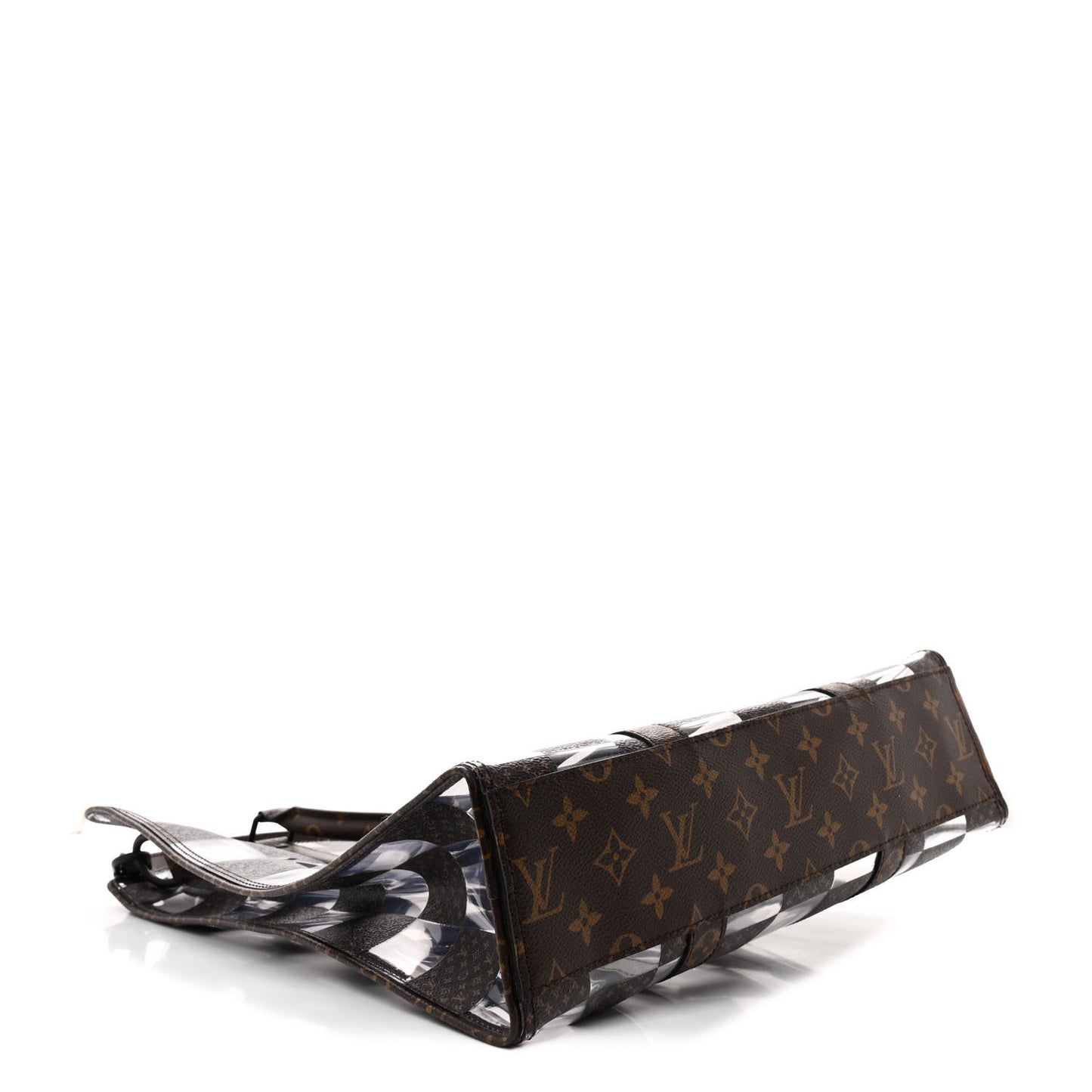 PVC Monogram Chess Sac Plat