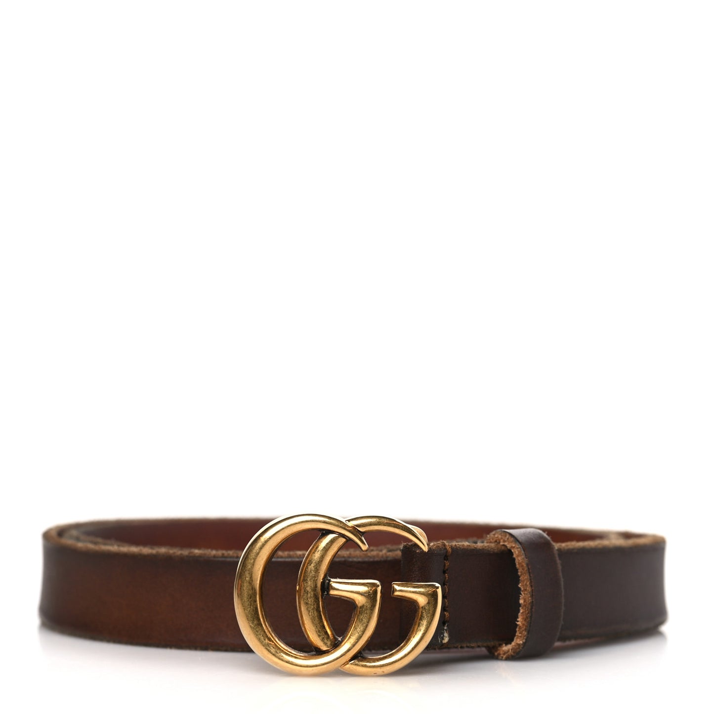 Faded Calfskin Double G 20mm Belt 75 30 Cuir