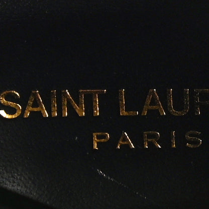 Saint Laurent Jacquard Leopard Loulou Ankle Boots 38 Oro 8 of 11