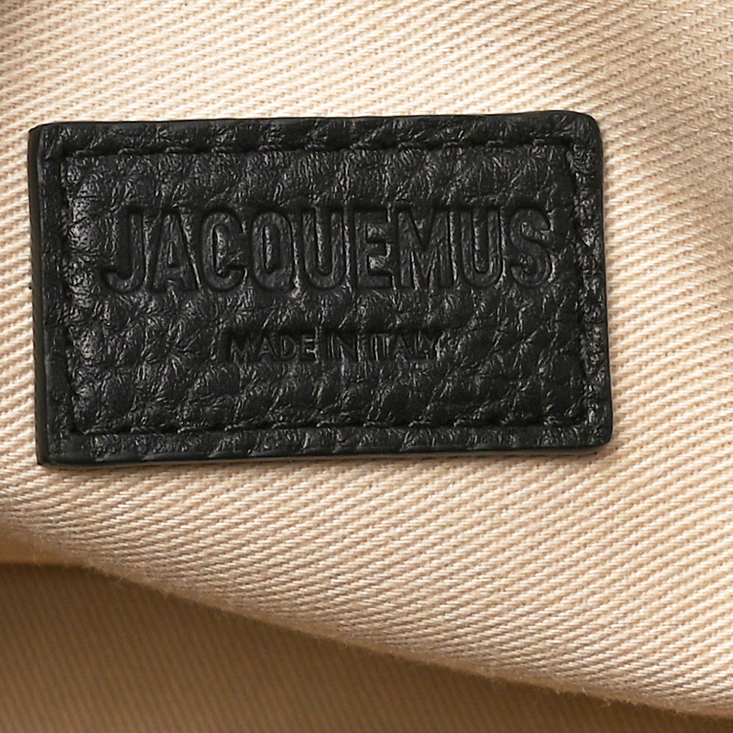 Jacquemus Grained Calfskin Le Turismo Black 6 of 9