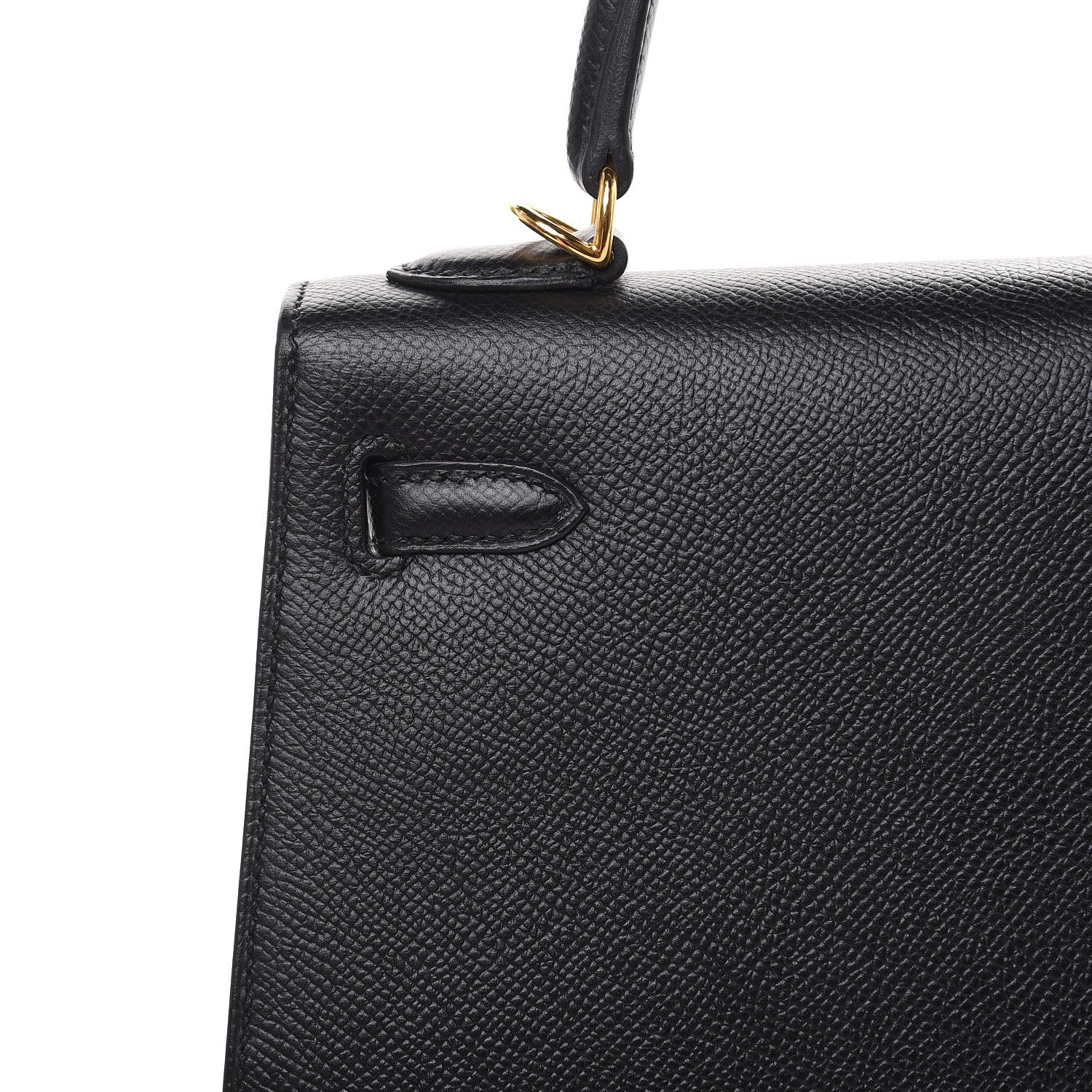 Hermes Epsom Kelly Sellier 25 Black 28 of 34