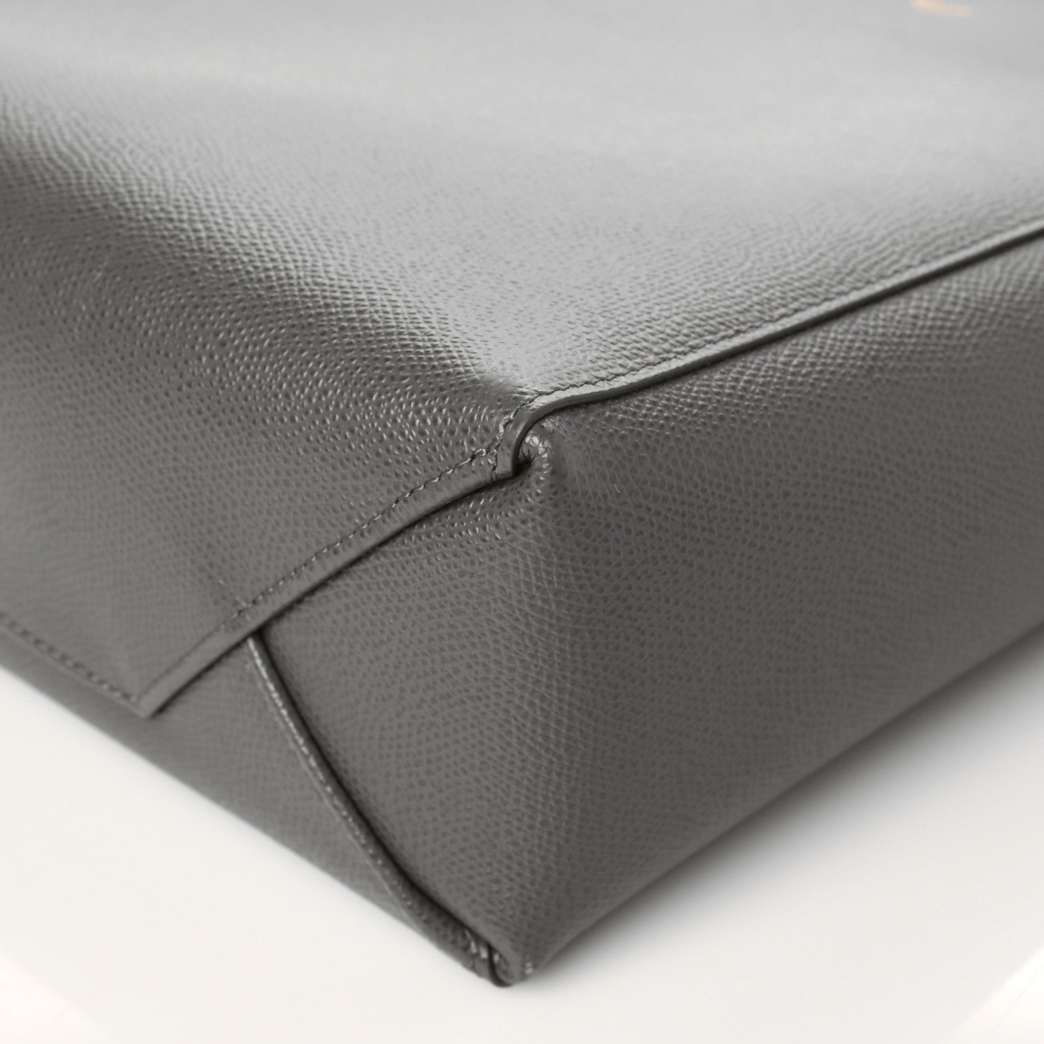 Celine Grained Calfskin Small Vertical Cabas Grey 10 of 10