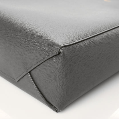 Celine Grained Calfskin Small Vertical Cabas Grey 10 of 10