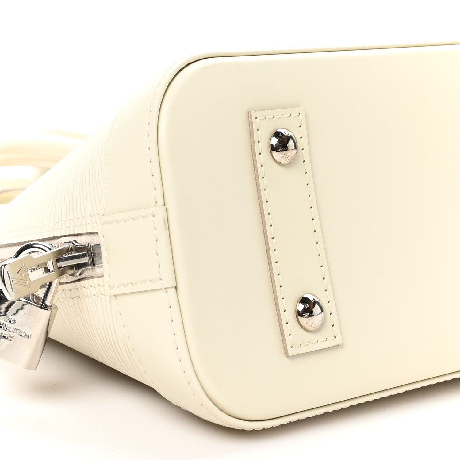 Louis Vuitton Epi Alma BB Ivory 8 of 9