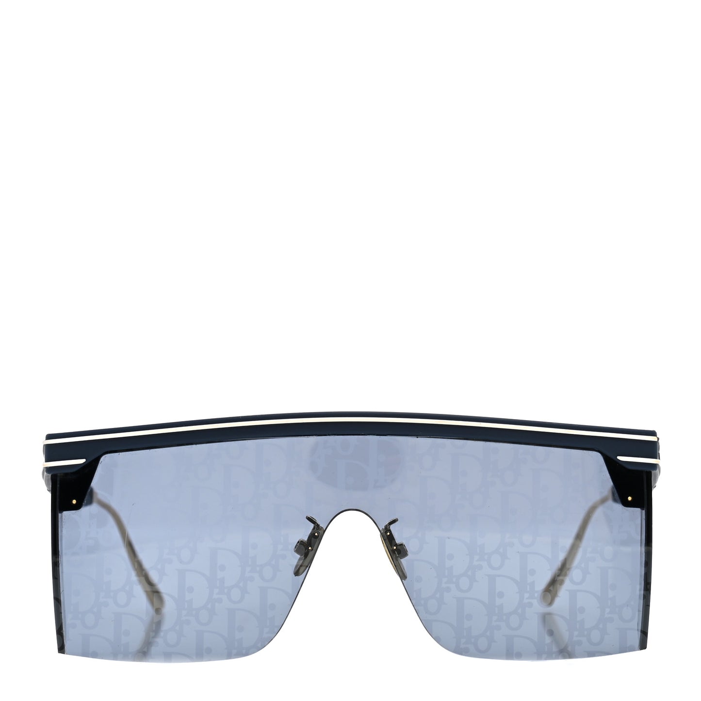 Oblique Diorclub M1U Mask Sunglasses Blue