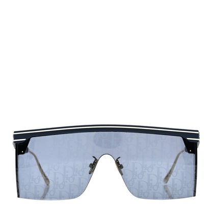 Christian Dior Oblique Diorclub M1U Mask Sunglasses Blue 2 of 10
